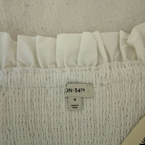 Chic Off-Shoulder Ruffle Blouse - Picture 5 of 6